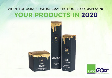 Worth of Using Custom Cosmetic Boxes for Displaying Your Products in 2020