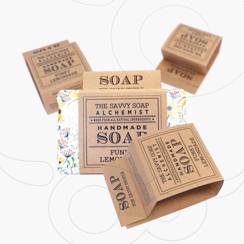 Custom Soap Wraps Boxes
