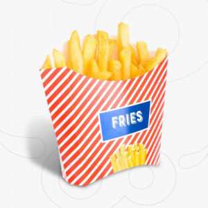 Custom French Fries Boxes, Free Shipping & Lowest Prices